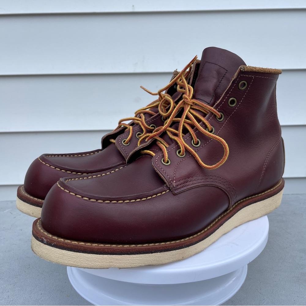 Rare Red Wing 8856 Classic Moc Toe Color: Oxblood Mesa Size: 11.5